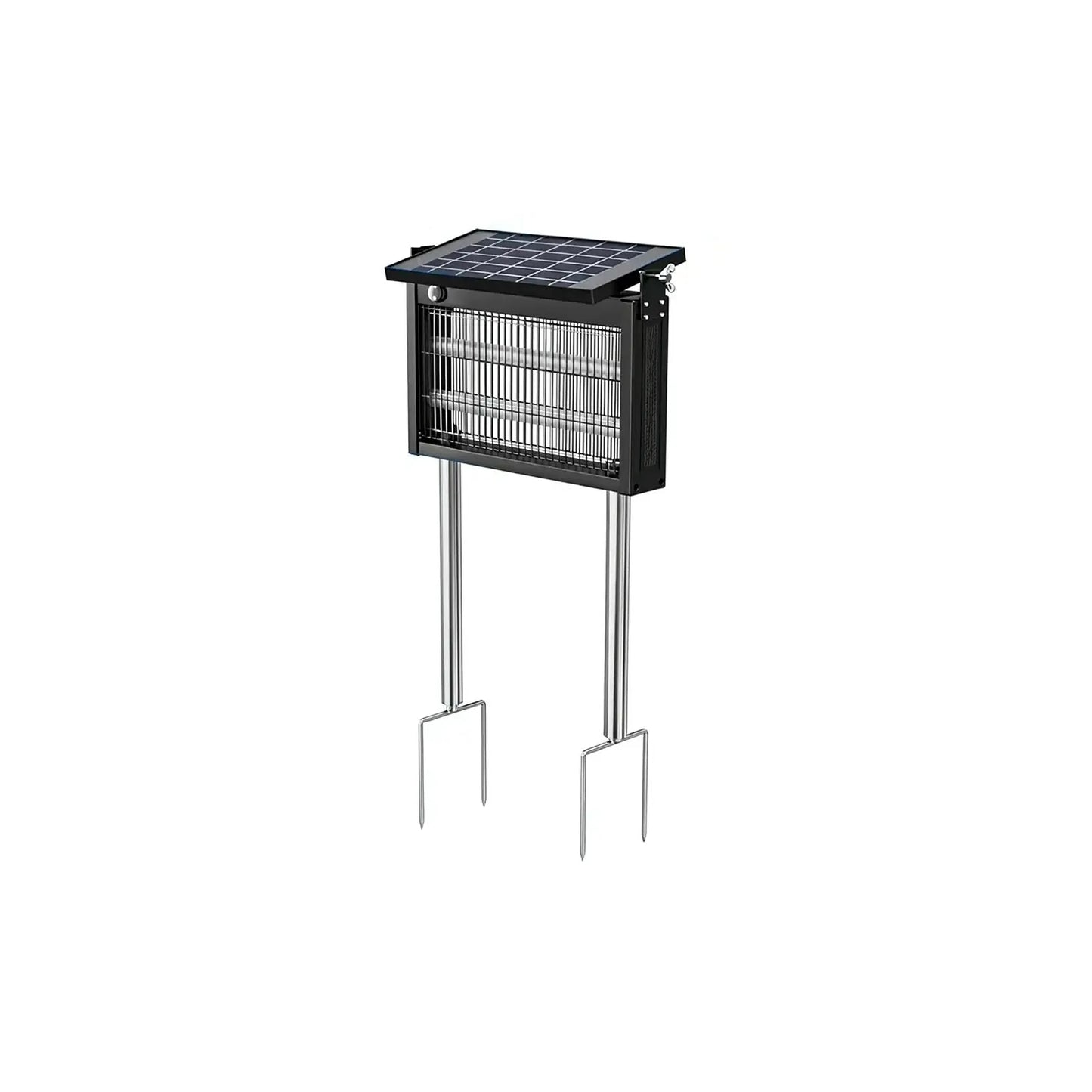 Gainstarx Solar Bug Zapper Outdoor Waterproof Electric Mosquito and Fly Zapper with Smart Light Sensor Rechargeable Solar Powered Trap for Patio, Backyard, Garden, Camping, and Indoor Use