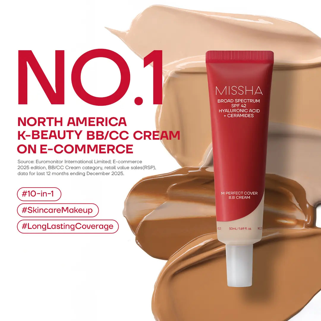 [MISSHA Official] M Perfect Cover BB Cream SPF 42 Pa+++(50Ml)