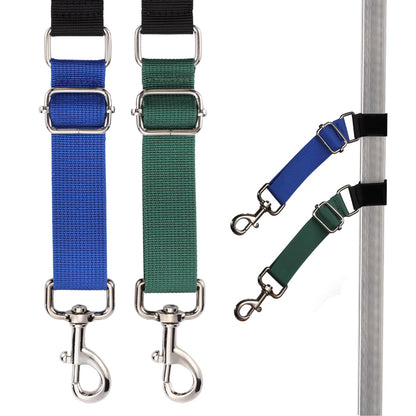 FURSDOLY Pet Dog Grooming Arm Accessory Dog Grooming Table Arm Supplies Dog Grooming Arm Extension Straps Nylon 2 Pcs Pet Dog Grooming Loops Dog Loop