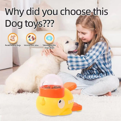 Yellow Duck Food Dispensing Cat Toy Self-Entertainment Boredom Relief Cat Wand Pet Snack Freeze-Dried Foodlauncher for Dogs Ideal Gift Food Puzzle Slow Feeder, Durable Duck, Cat Snacktime, Indoor Interactive Cat Toy Summervibes Petlovers