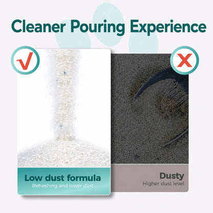 Moonforest Tapioca Cat Litter, Fast Clumping Kitty Litter with Low Dust Formula & Odor Control for Multi-Cat Homes #Summervibes #Petlovers
